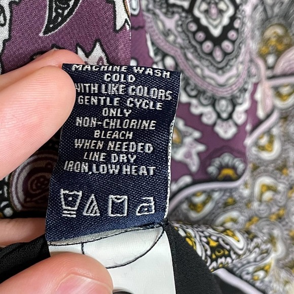 Max Edition Purple Boho Double Layer Tank Top - Picture 15 of 15